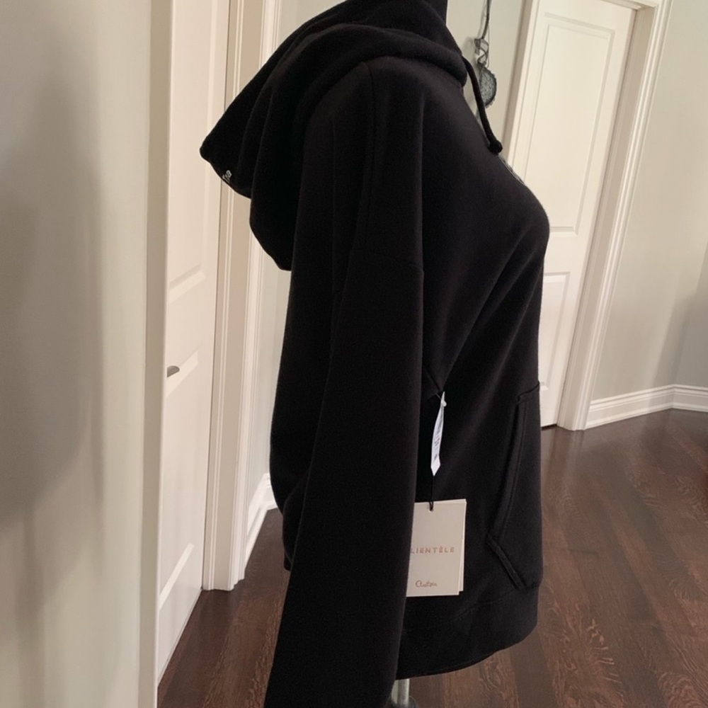 Aritzia Black Graphic Hoodie - Picture 7 of 7